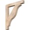 Ekena Millwork Funston Block Smooth Bracket, Douglas Fir, 3 1/2"W x 30"D x 34"H BKT04X30X34FST05SDF - alternate 1